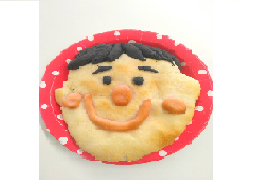 パパのお顔パンをつくろう♪ 父の日おやこパンづくり